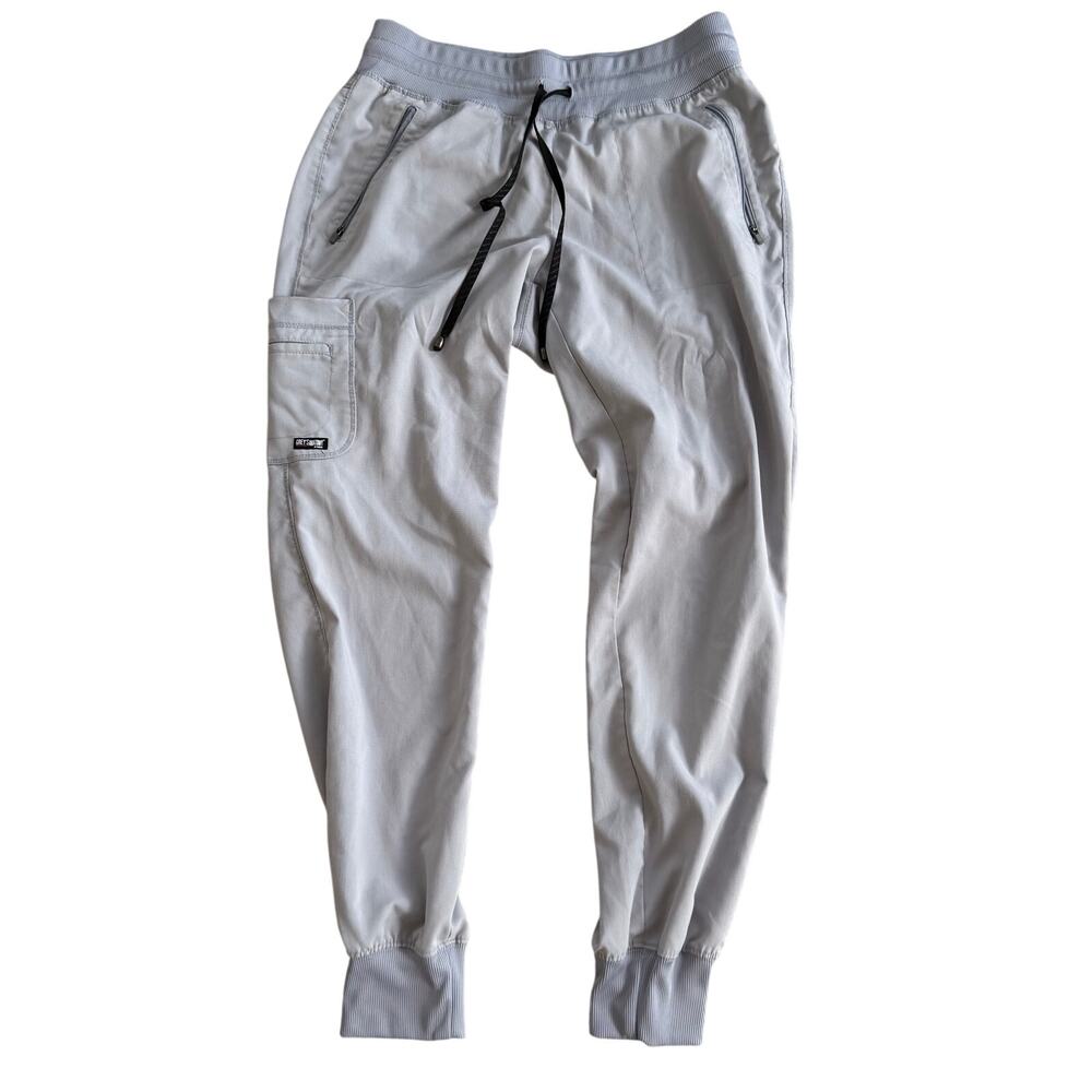 Greys anatomy by Barco spandex sz Sstretch jogger scrub pants in gray nurse work